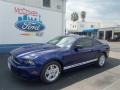 2013 Deep Impact Blue Metallic Ford Mustang V6 Coupe  photo #1