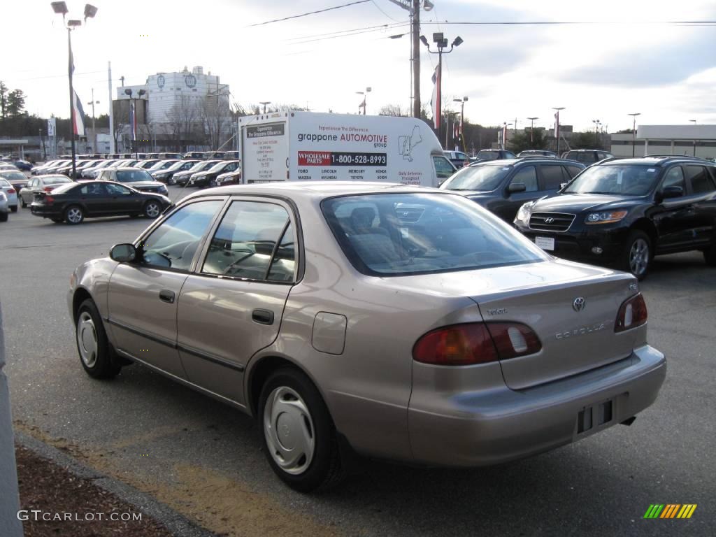2000 Corolla CE - Sandrift Metallic / Pebble Beige photo #9