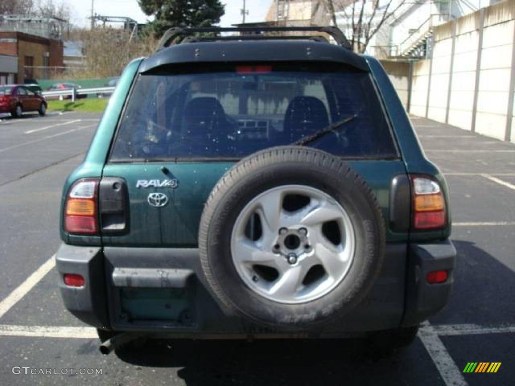 1998 RAV4 4WD - Dark Green Pearl Metallic / Dark Gray photo #3