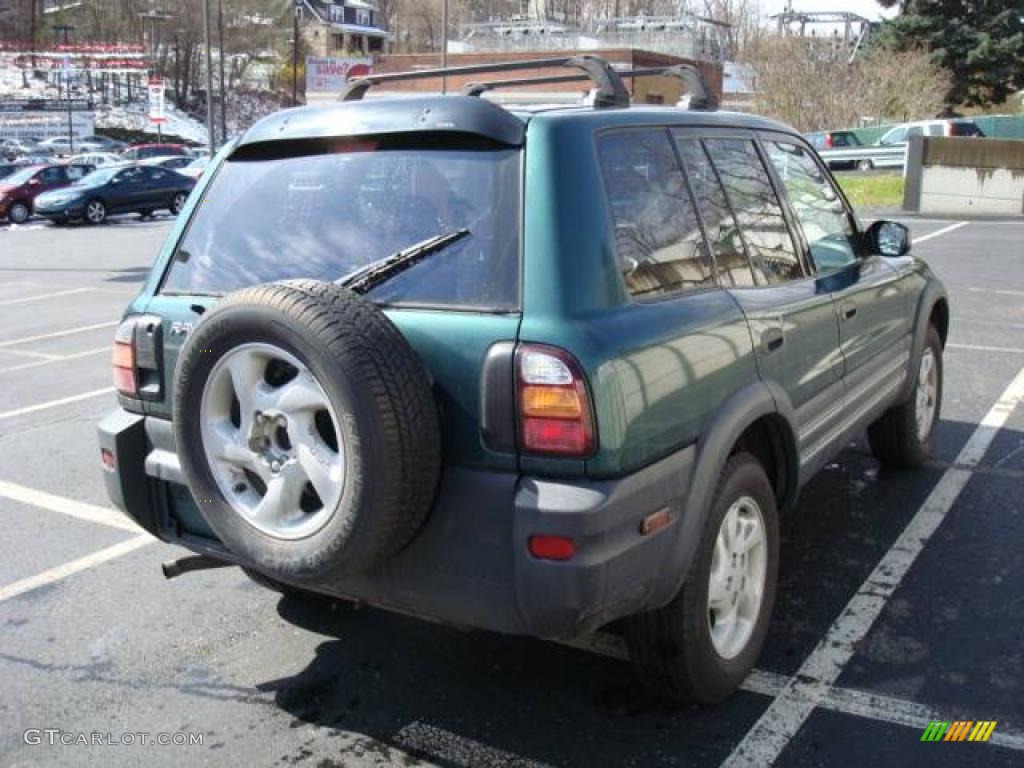 1998 RAV4 4WD - Dark Green Pearl Metallic / Dark Gray photo #4