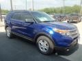 2013 Deep Impact Blue Metallic Ford Explorer FWD  photo #7