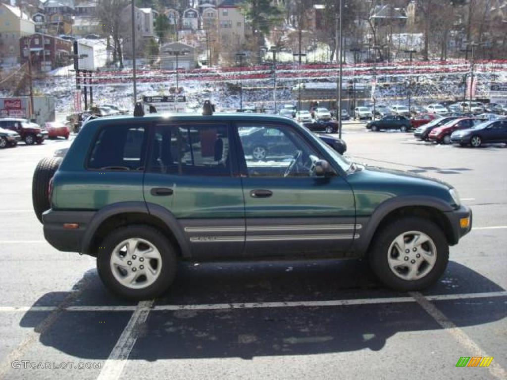 1998 RAV4 4WD - Dark Green Pearl Metallic / Dark Gray photo #5