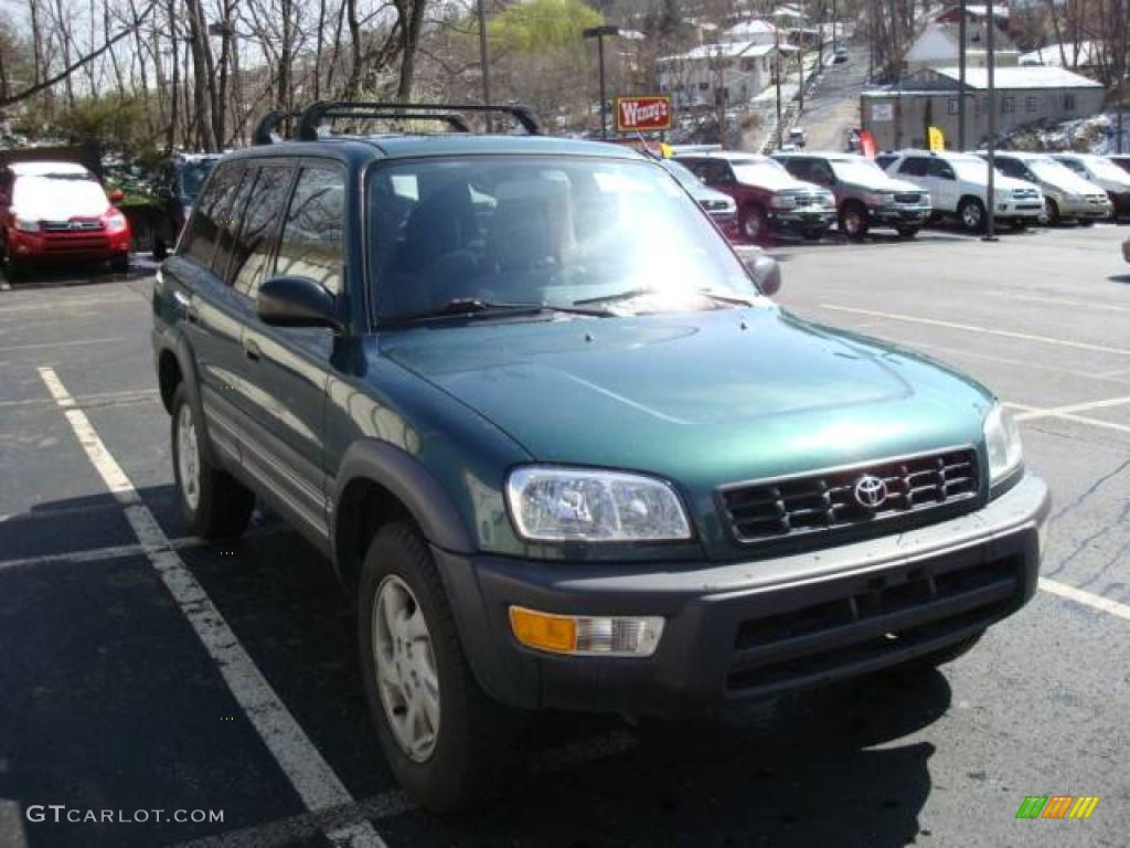 1998 RAV4 4WD - Dark Green Pearl Metallic / Dark Gray photo #6