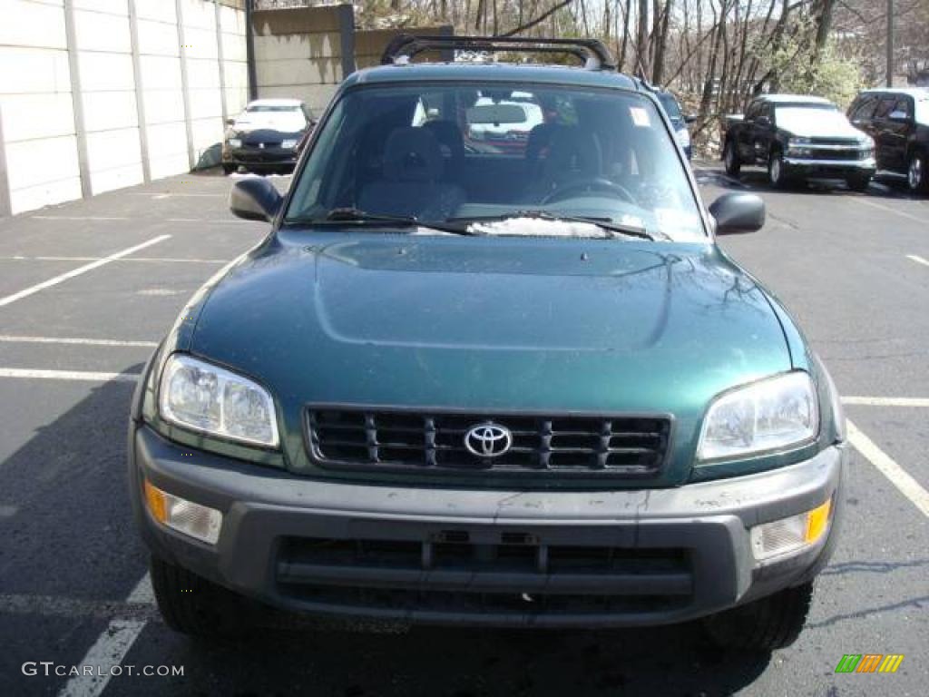 1998 RAV4 4WD - Dark Green Pearl Metallic / Dark Gray photo #7