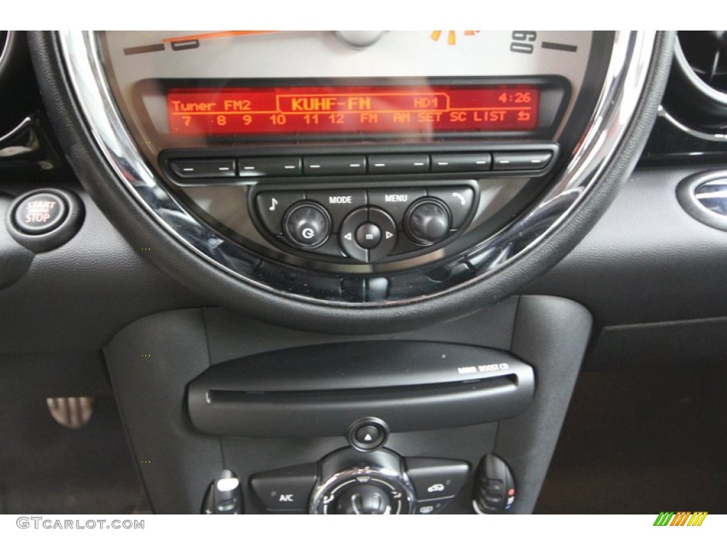 2013 Cooper S Hardtop - Midnight Black Metallic / Carbon Black photo #15
