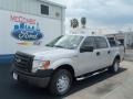 2012 Ingot Silver Metallic Ford F150 XL SuperCrew  photo #1