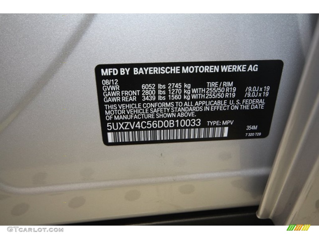 2013 X5 xDrive 35i Premium - Titanium Silver Metallic / Black photo #10