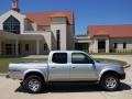 2001 Lunar Mist Silver Metallic Toyota Tacoma PreRunner Double Cab  photo #2