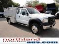 Oxford White - F550 Super Duty XL SuperCab 4x4 Utility Truck Photo No. 2