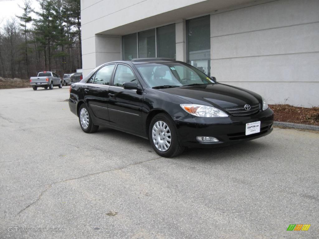 2003 Camry XLE - Black / Taupe photo #1