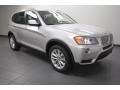 2013 Titanium Silver Metallic BMW X3 xDrive 28i  photo #1