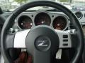 Charcoal 2003 Nissan 350Z Touring Coupe Steering Wheel