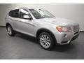 2013 Titanium Silver Metallic BMW X3 xDrive 28i  photo #1