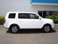 2012 White Diamond Pearl Honda Pilot EX-L  photo #2