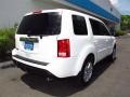 2012 White Diamond Pearl Honda Pilot EX-L  photo #3