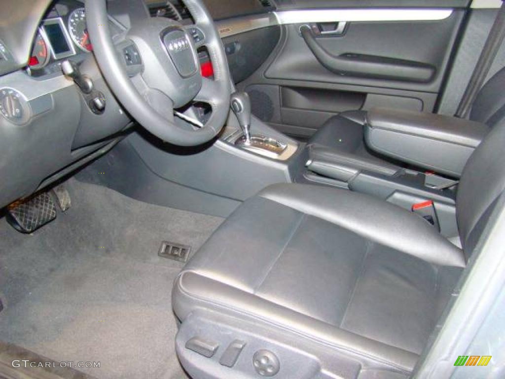 2008 A4 2.0T Special Edition quattro Sedan - Quartz Grey Metallic / Black photo #7