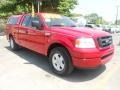 2005 Bright Red Ford F150 STX SuperCab  photo #5