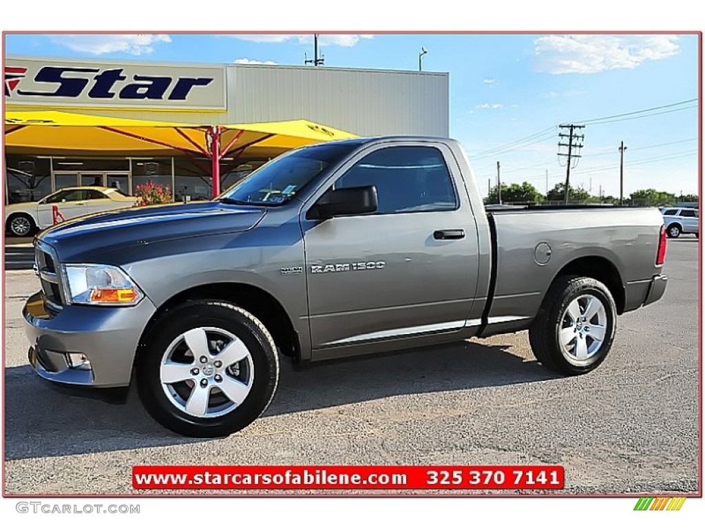 2011 Ram 1500 Express Regular Cab - Mineral Gray Metallic / Dark Slate Gray/Medium Graystone photo #1