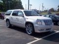 White Diamond Tricoat - Escalade ESV Platinum AWD Photo No. 3