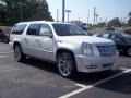 2013 White Diamond Tricoat Cadillac Escalade ESV Platinum AWD  photo #3