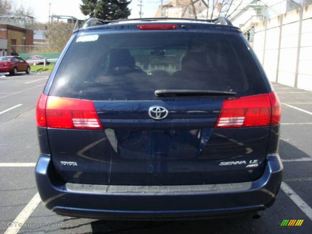 2004 Sienna LE AWD - Stratosphere Mica / Stone Gray photo #3