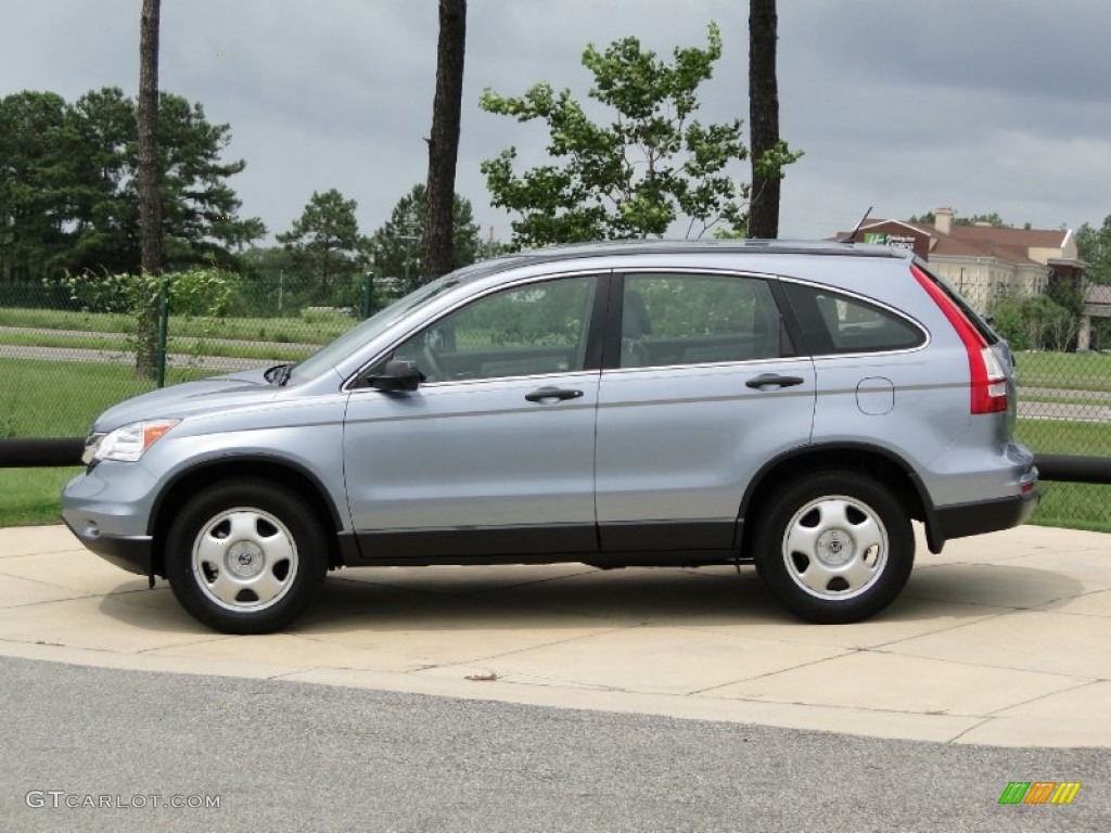 2011 CR-V LX - Glacier Blue Metallic / Gray photo #8