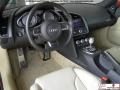 2010 Audi R8 Fine Nappa Luxor Beige Leather Interior Prime Interior Photo