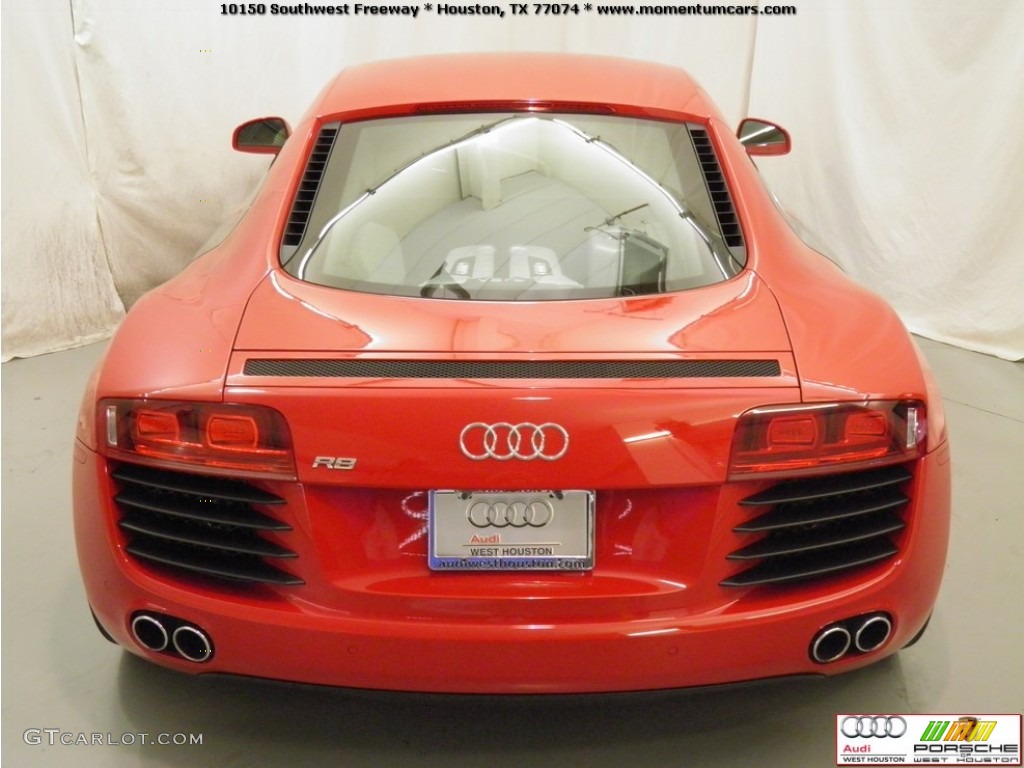 2010 R8 4.2 FSI quattro - Brilliant Red / Fine Nappa Luxor Beige Leather photo #22