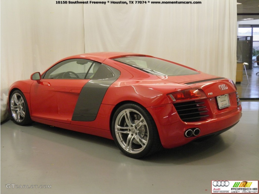 2010 R8 4.2 FSI quattro - Brilliant Red / Fine Nappa Luxor Beige Leather photo #23