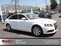 Ibis White - A4 2.0T Sedan Photo No. 1
