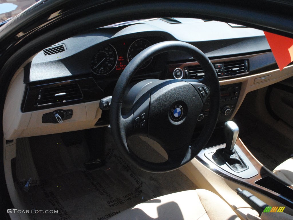 2010 3 Series 328i Sedan - Monaco Blue Metallic / Beige photo #16