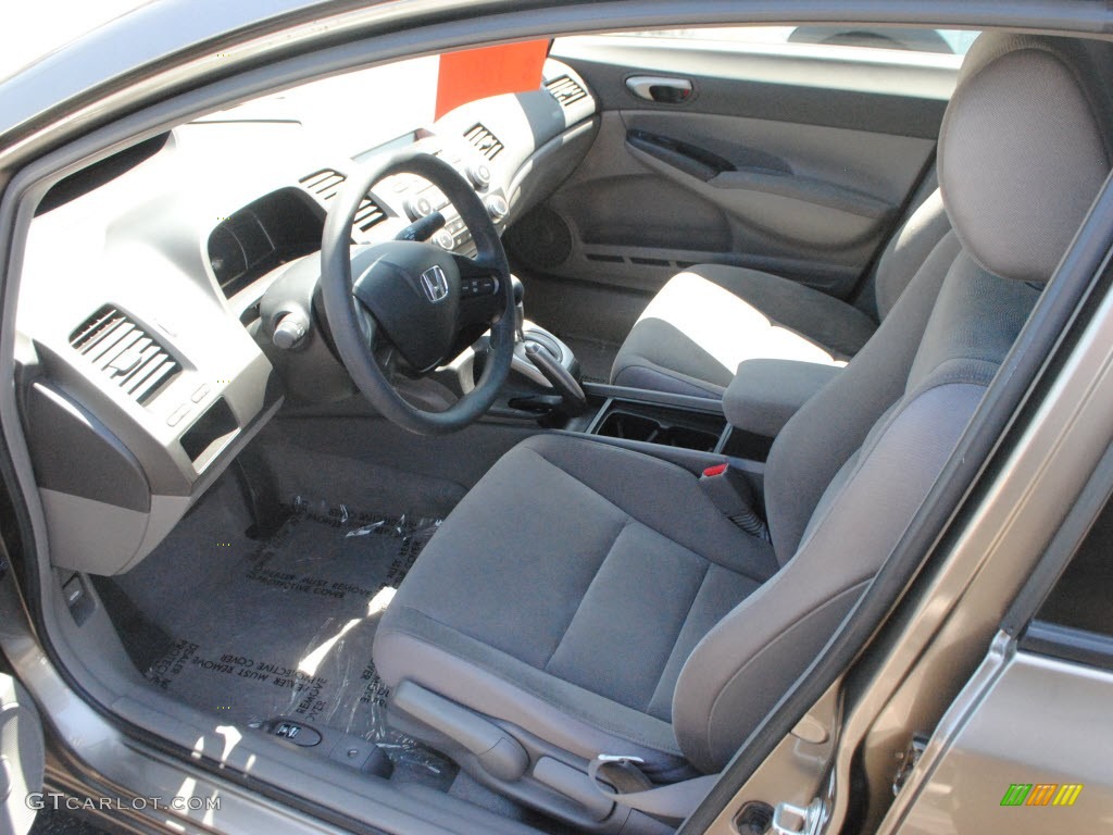 Gray Interior 2008 Honda Civic LX Sedan Photo #70288393