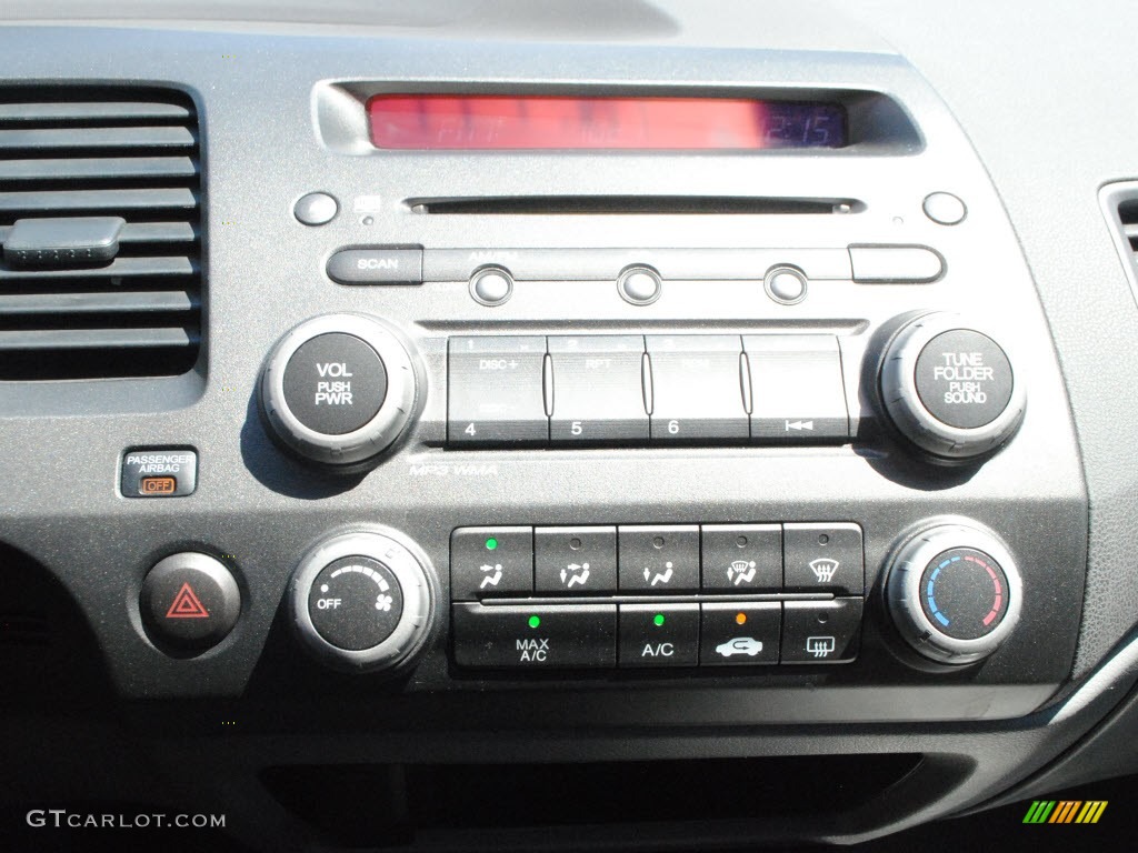 2008 Honda Civic LX Sedan Controls Photo #70288411