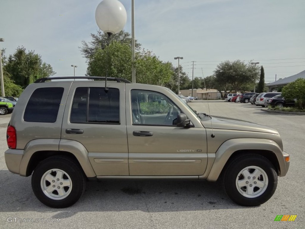 Light Khaki Metallic 2003 Jeep Liberty Limited Exterior Photo #70289394