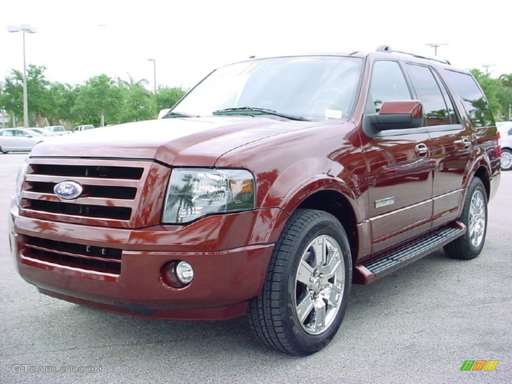 Dark Copper Metallic 2007 Ford Expedition Limited Exterior Photo #70290713