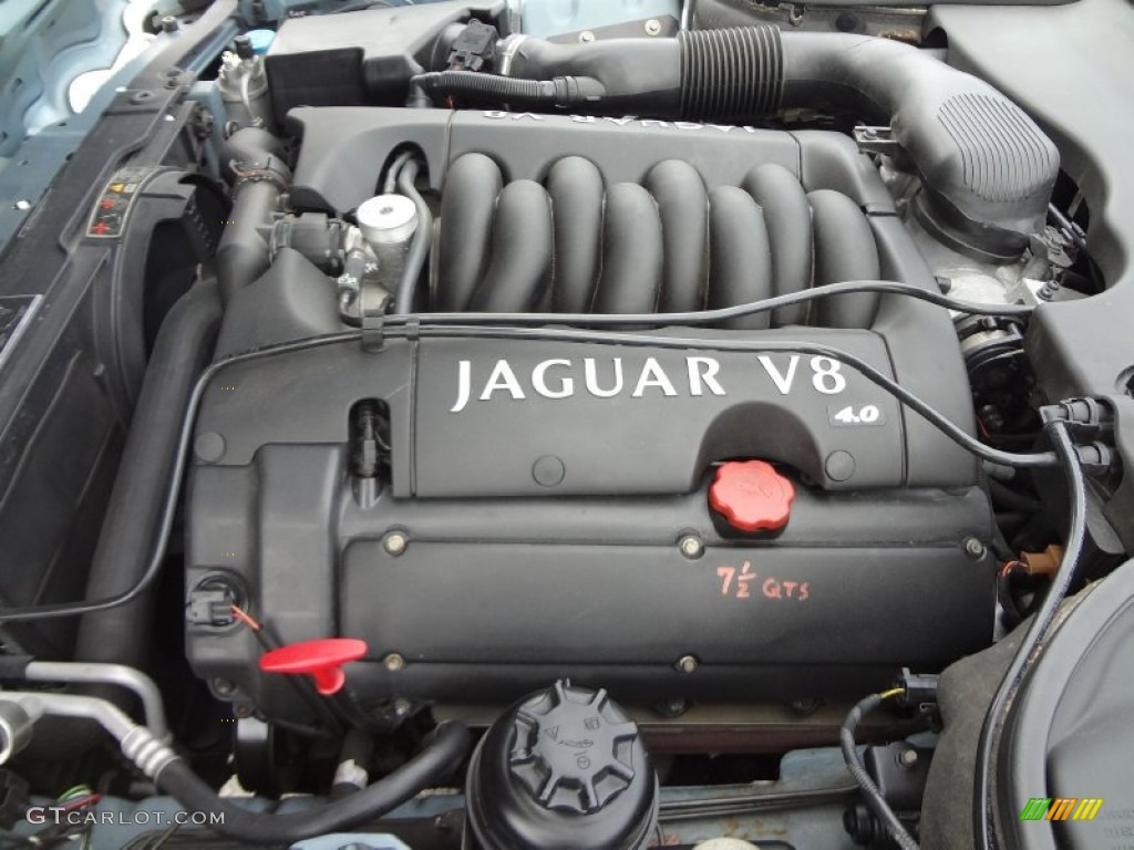 2002 Jaguar XJ Vanden Plas 4.0 Liter DOHC 32 Valve V8 Engine Photo #70291053