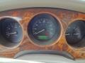 2002 Jaguar XJ Oatmeal Interior Gauges Photo
