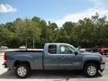2008 Stealth Gray Metallic GMC Sierra 1500 SLE Extended Cab  photo #9