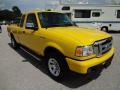 2006 Screaming Yellow Ford Ranger XLT SuperCab  photo #10
