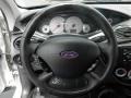 2004 Ford Focus Black Interior Steering Wheel Photo