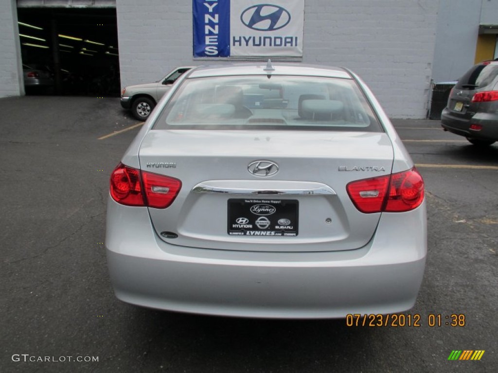 2009 Elantra GLS Sedan - Quicksilver / Gray photo #4