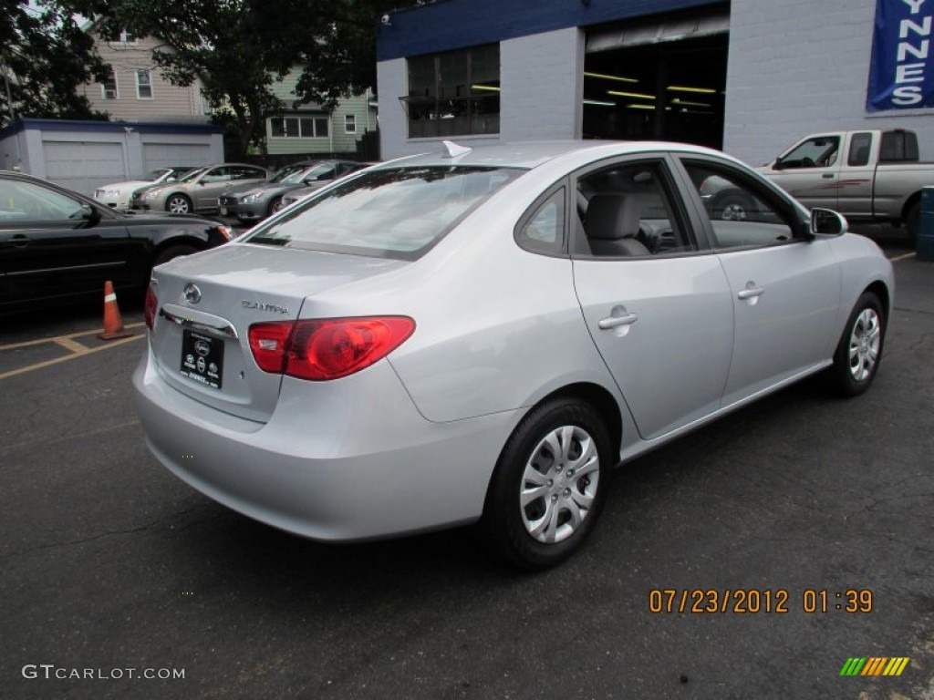 2009 Elantra GLS Sedan - Quicksilver / Gray photo #5