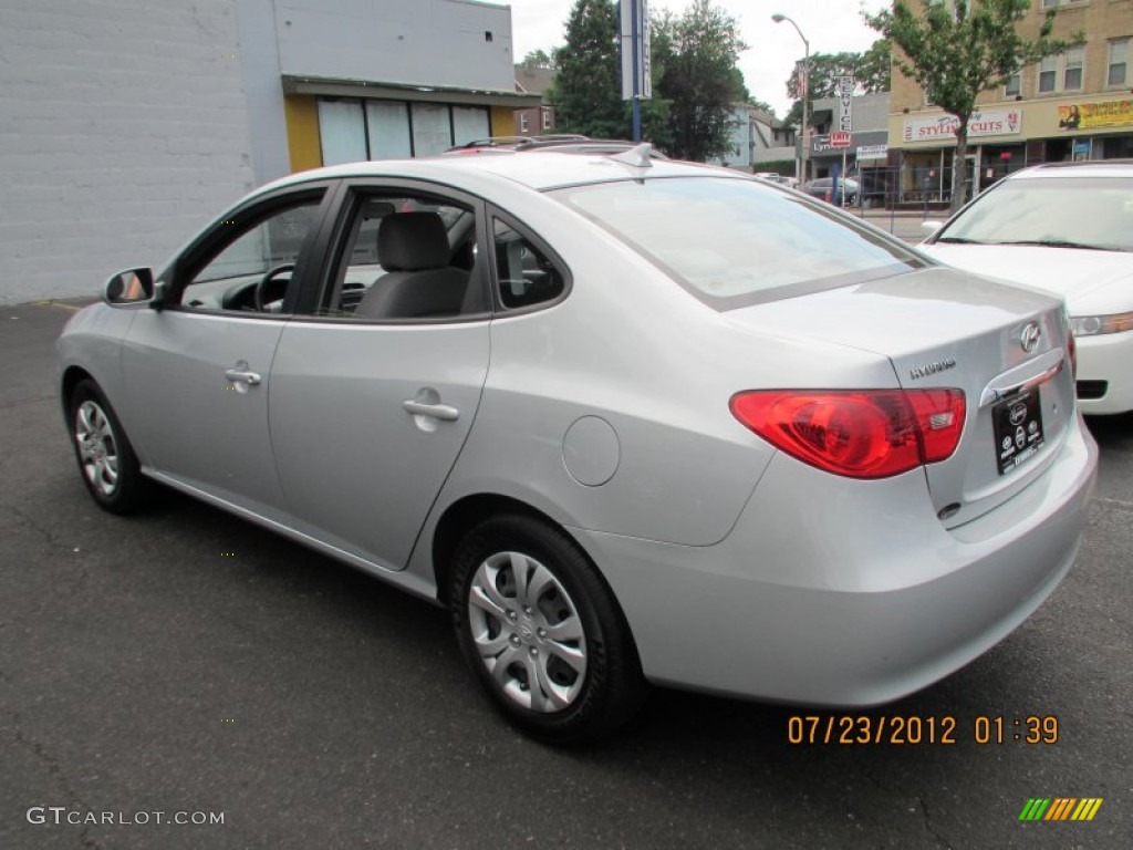 2009 Elantra GLS Sedan - Quicksilver / Gray photo #6