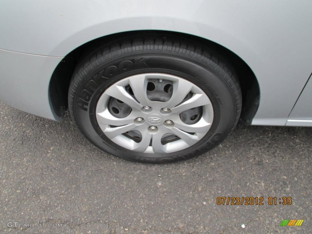 2009 Elantra GLS Sedan - Quicksilver / Gray photo #7