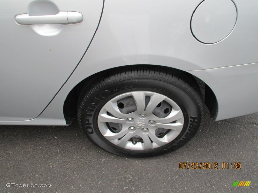 2009 Elantra GLS Sedan - Quicksilver / Gray photo #8