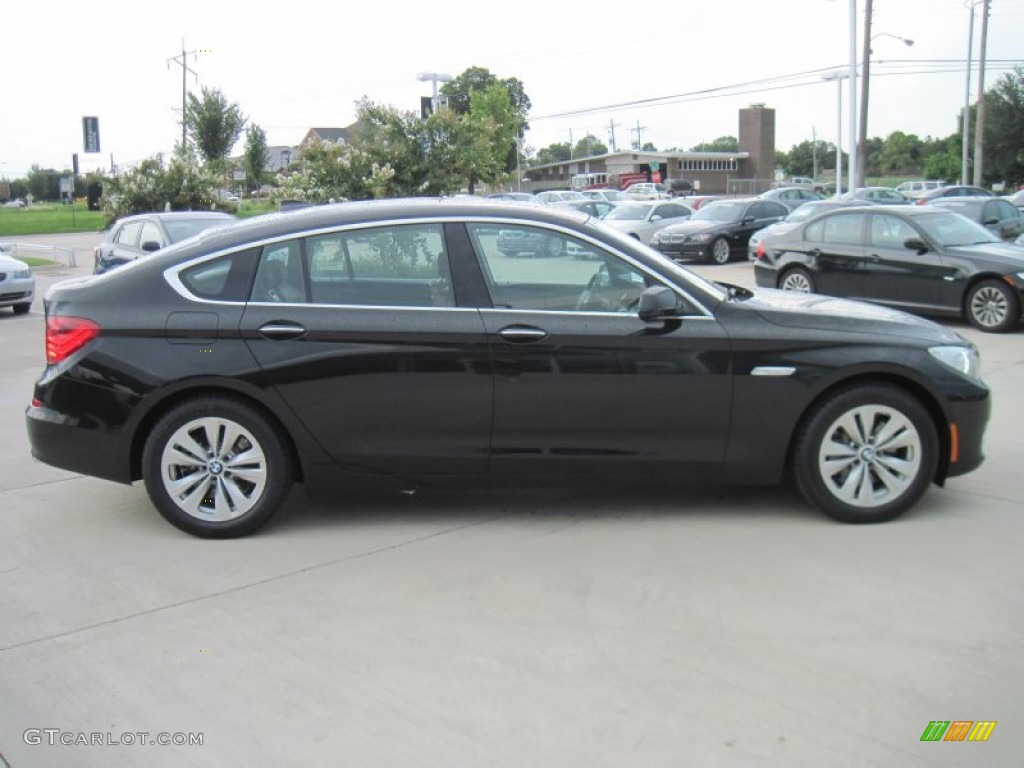 2010 5 Series 535i Gran Turismo - Black Sapphire Metallic / Cinnamon Brown Dakota Leather photo #4