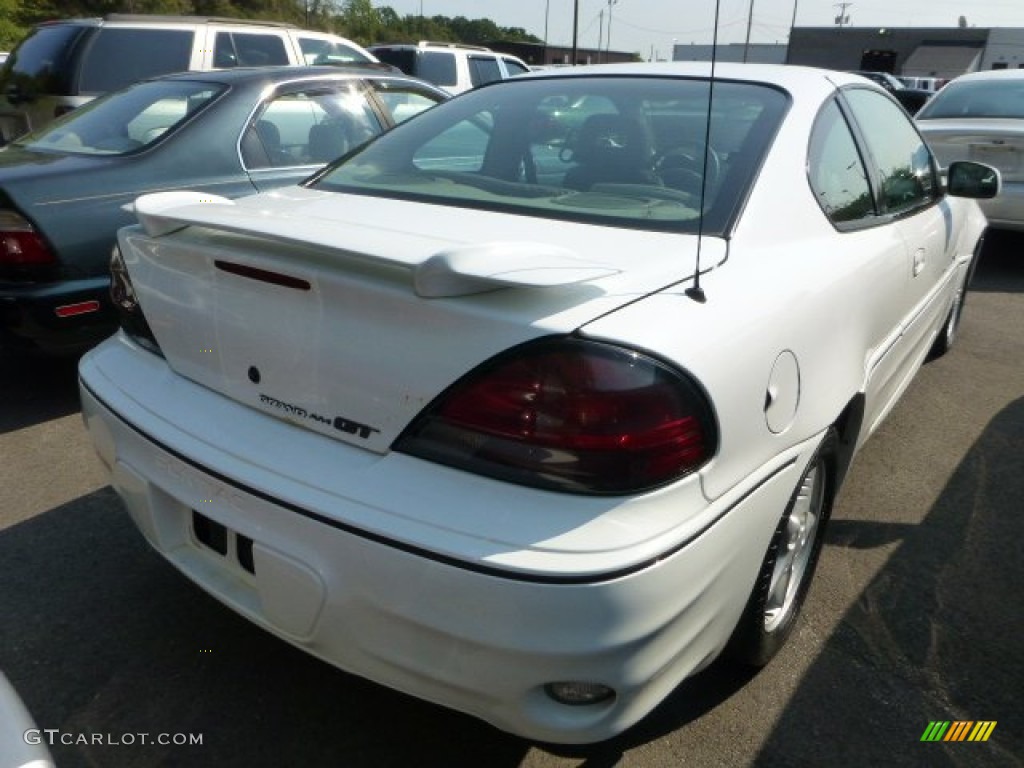 2000 Grand Am GT Coupe - Arctic White / Dark Taupe photo #2