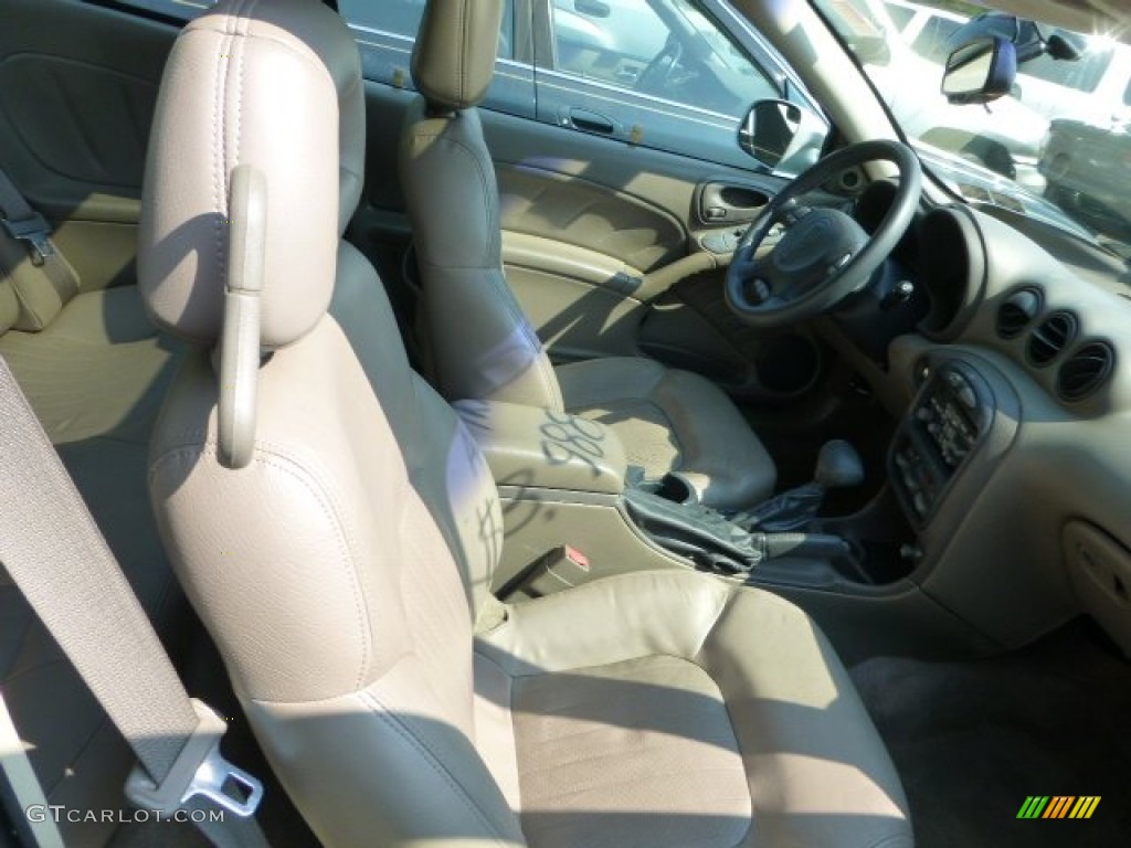 2000 Grand Am GT Coupe - Arctic White / Dark Taupe photo #7