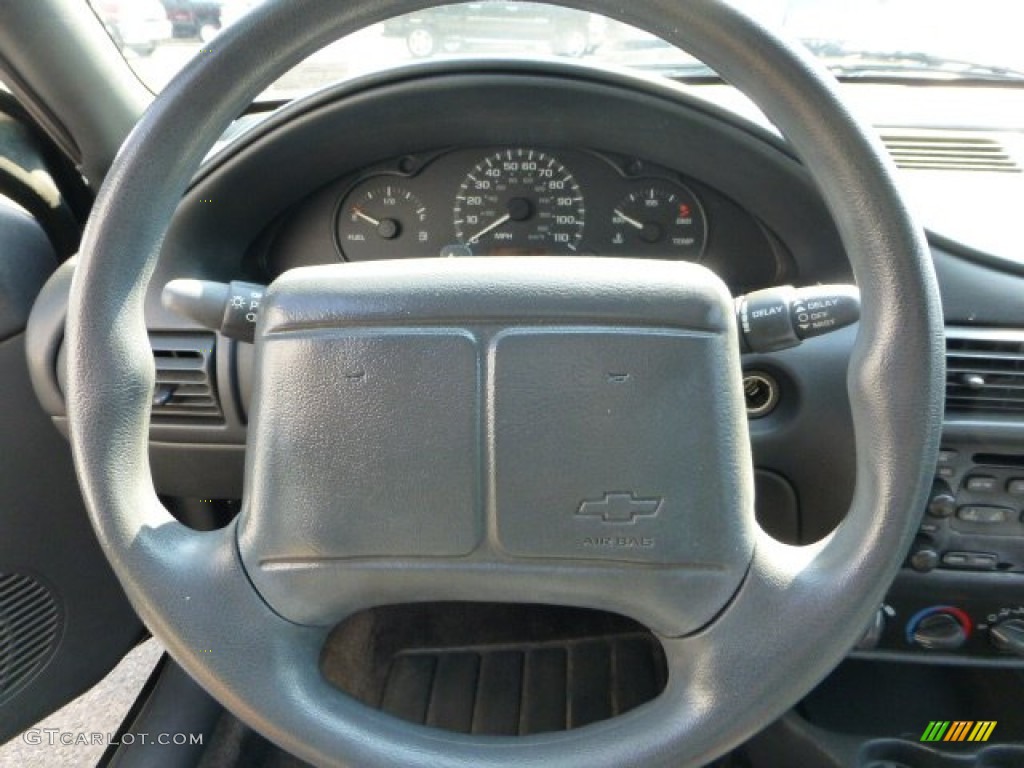 2001 Cavalier Coupe - Dark Colorado Green Metallic / Graphite photo #12