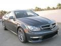 2013 Steel Grey Metallic Mercedes-Benz C 63 AMG Coupe  photo #1